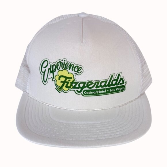 Fitzgeralds Las Vegas Trucker Hat VTG Mesh Snapback Retro Fremont Street - Picture 1 of 10